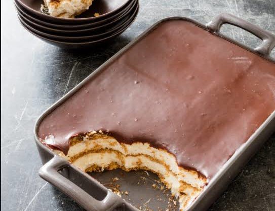 Keto Chocolate No Bake Eclair