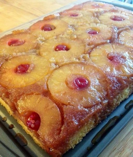 Pineapple Upside-Down Cake Fudge