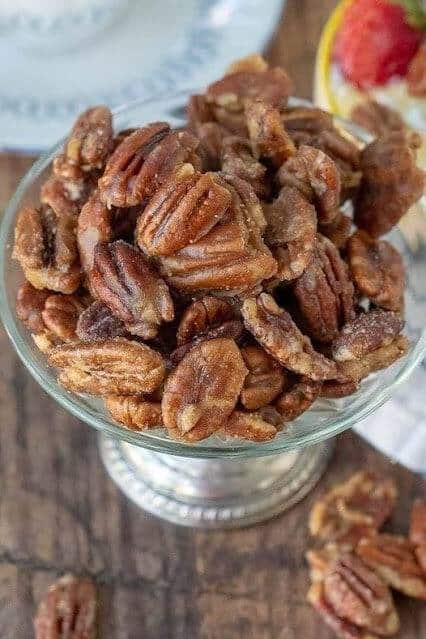 KETO CANDIED PECANS | THE BEST SUGAR FREE CANDIED PECANS