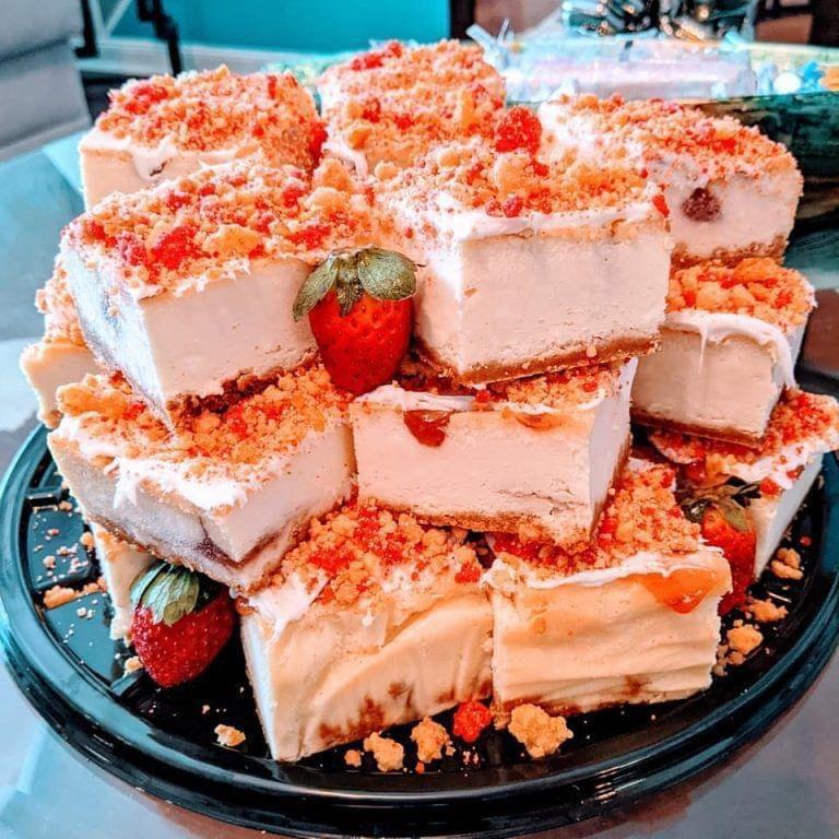 Strawberry Cheesecake Bars