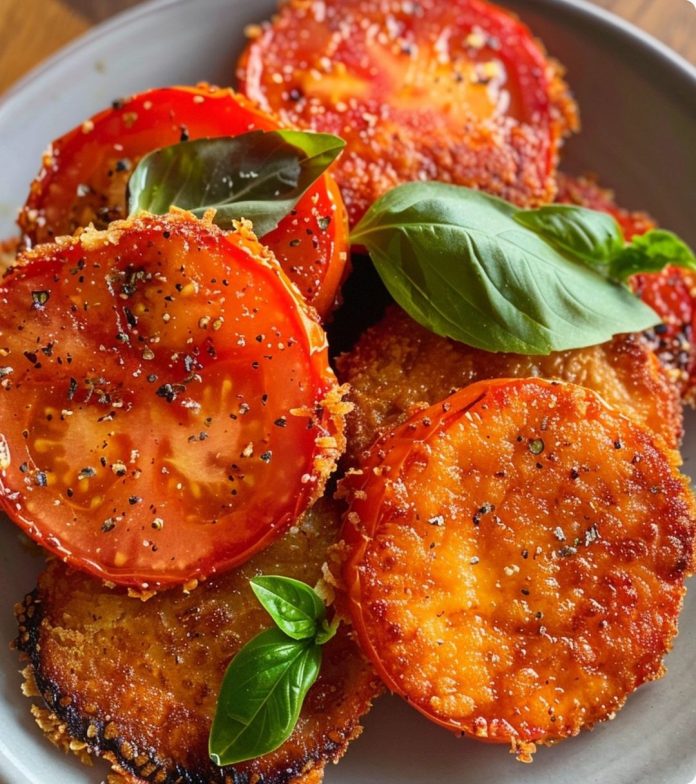 Fried Red Tomatoes