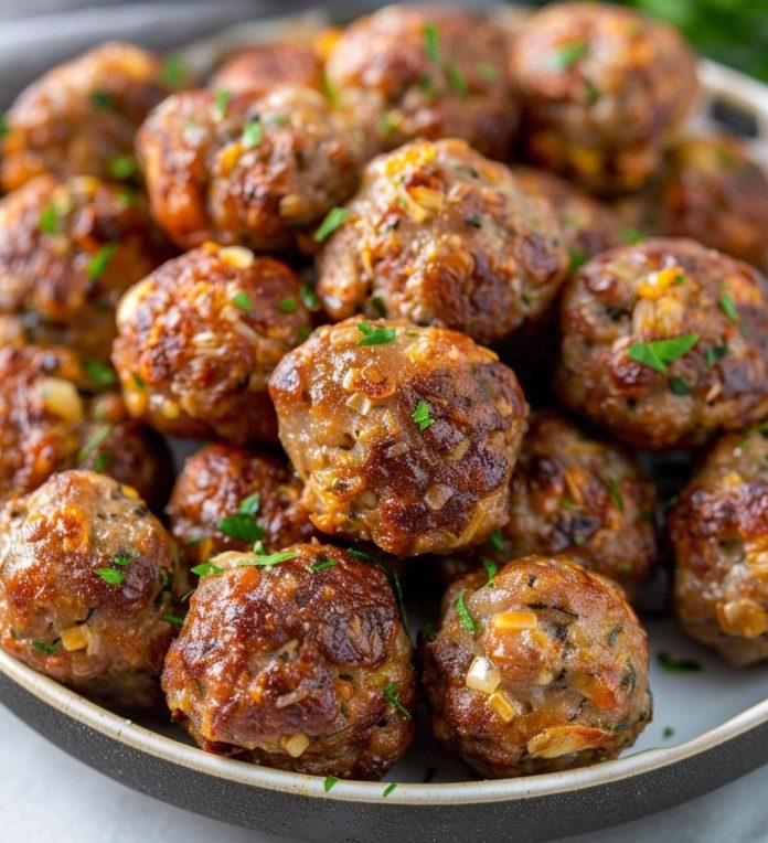 4-Ingredient Sausage Balls