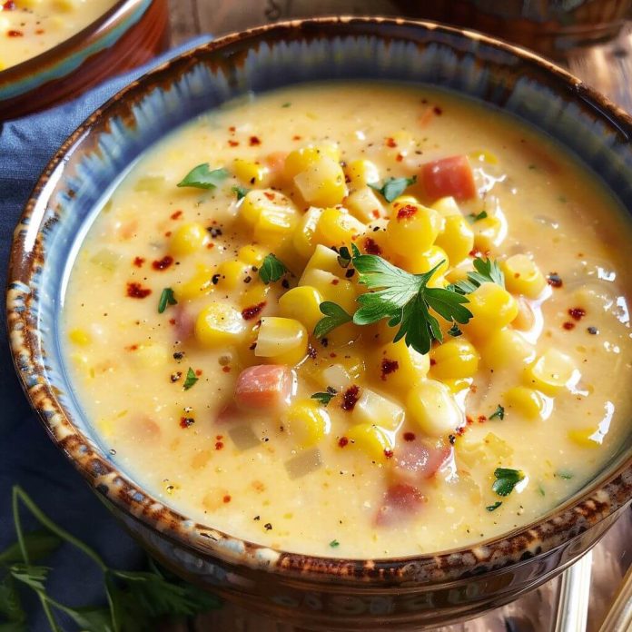 Slow Cooker Corn Chowder