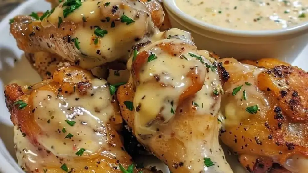 Alfredo Chicken Wings