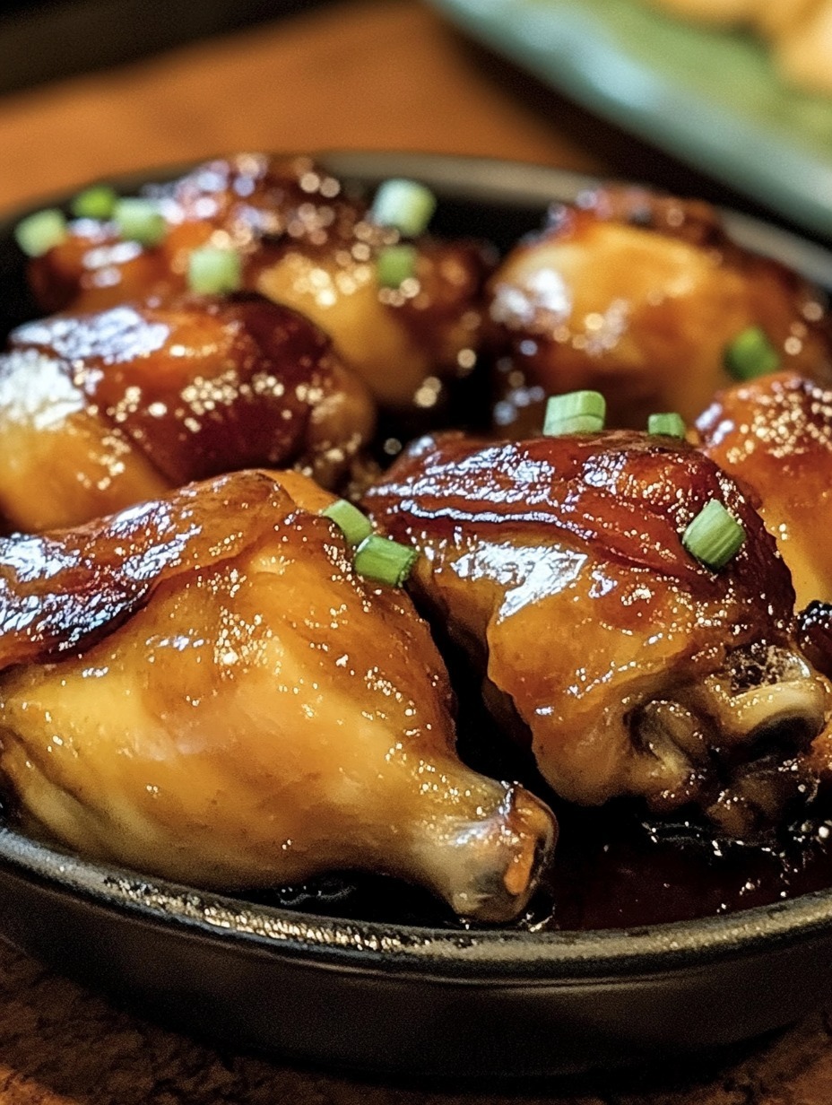 Bacon-Glazed Brown Sugar Garlic Chicken