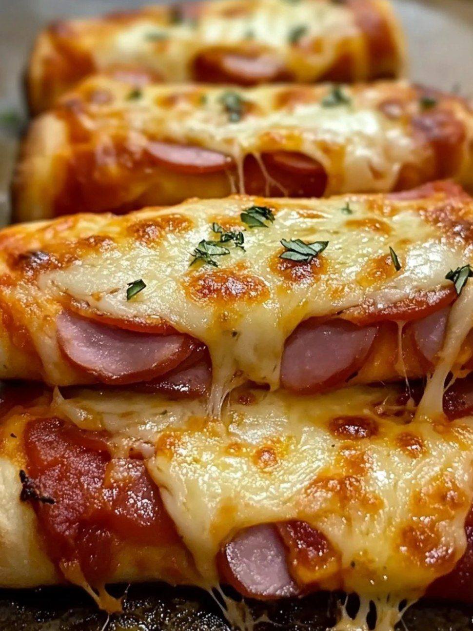 Ham and Cheese Sticks