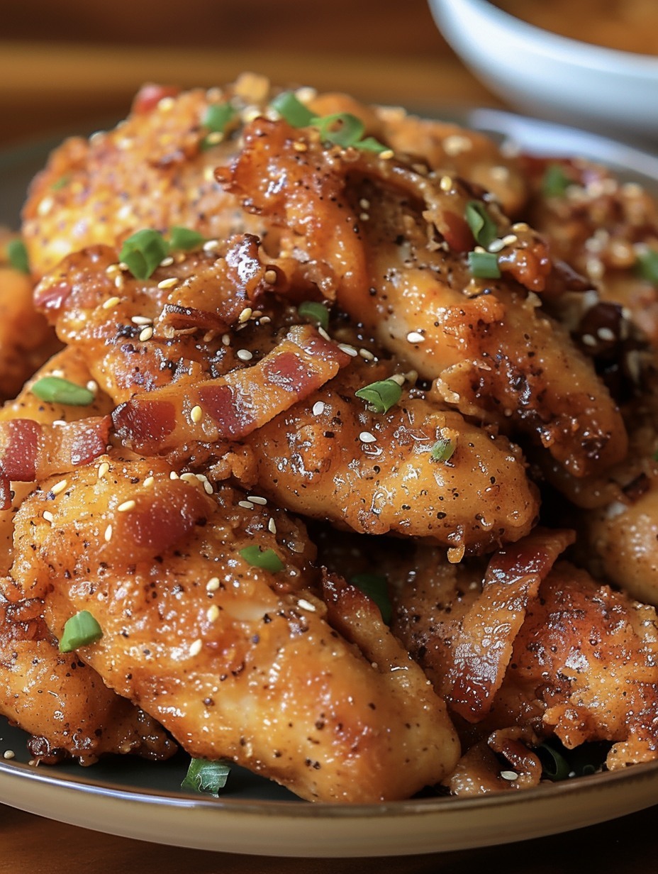 Bacon Brown Sugar Chicken Tenders