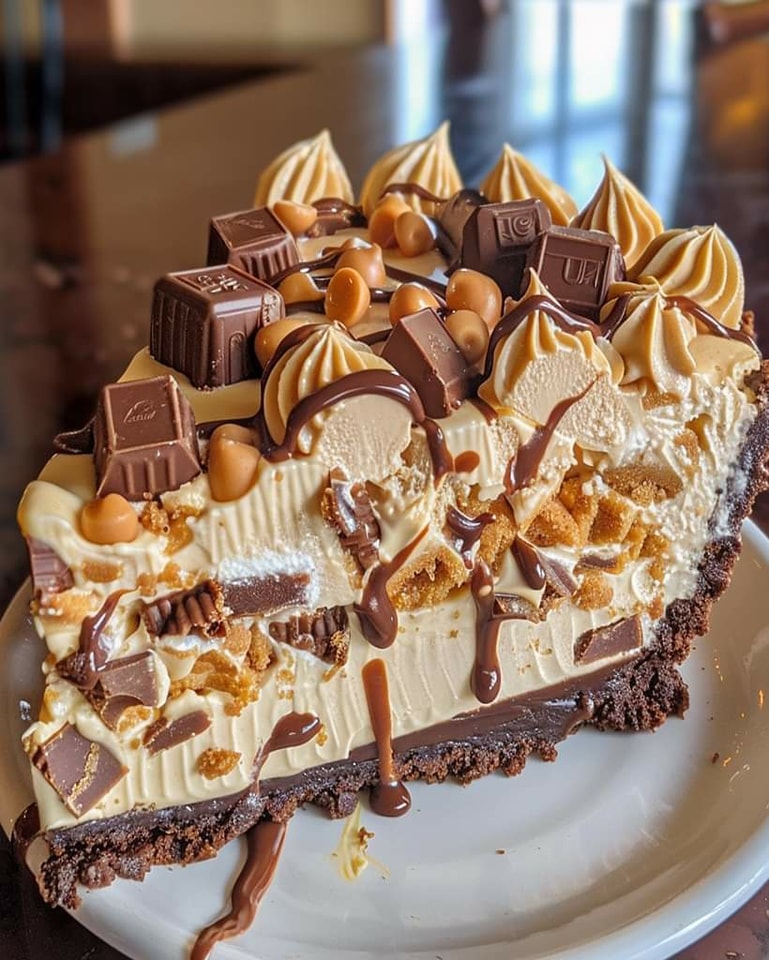 Mouth-watering Reese’s Peanut Butter Cup Cheesecake 