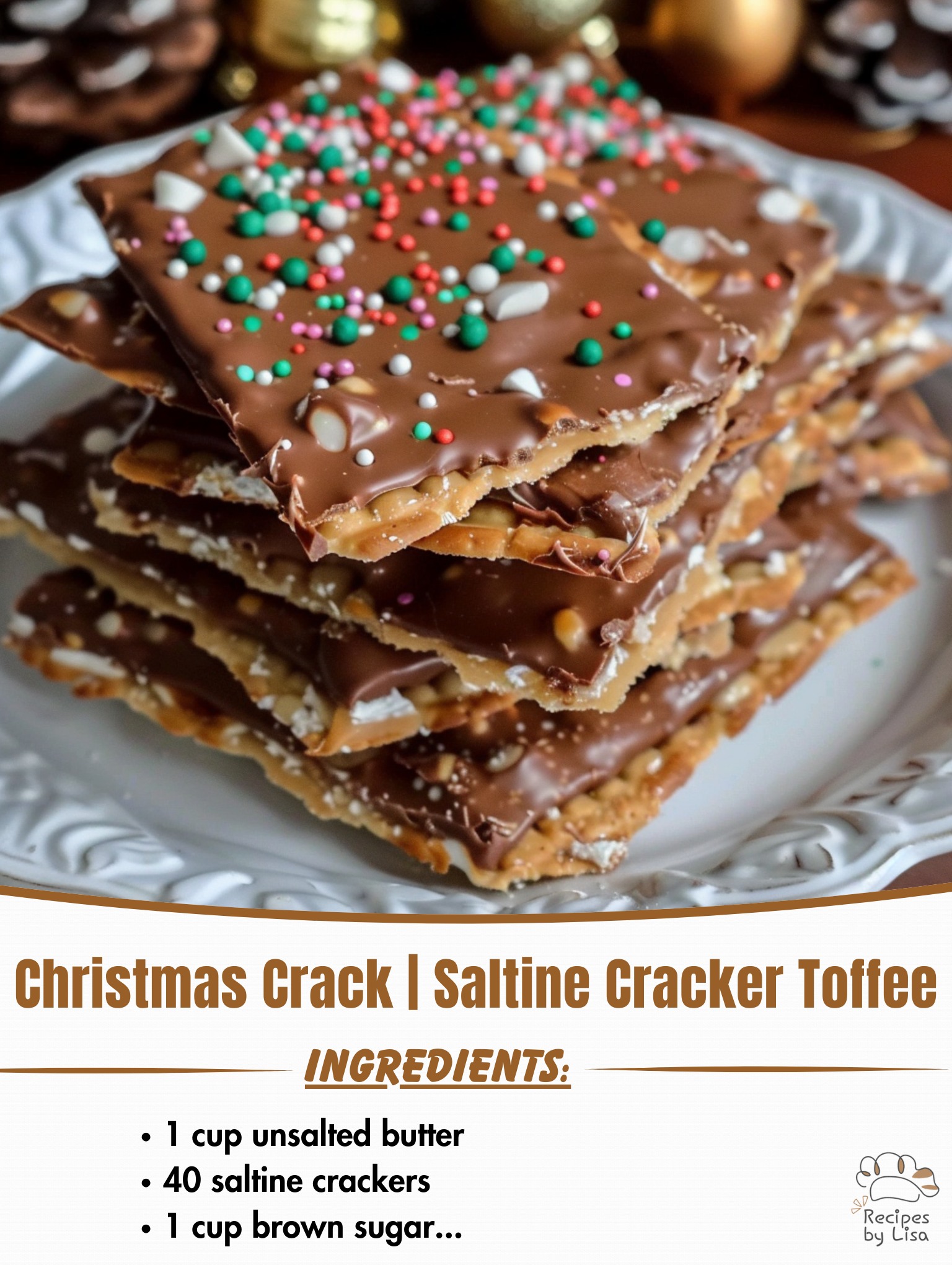 Christmas Crack | Saltine Cracker Toffee