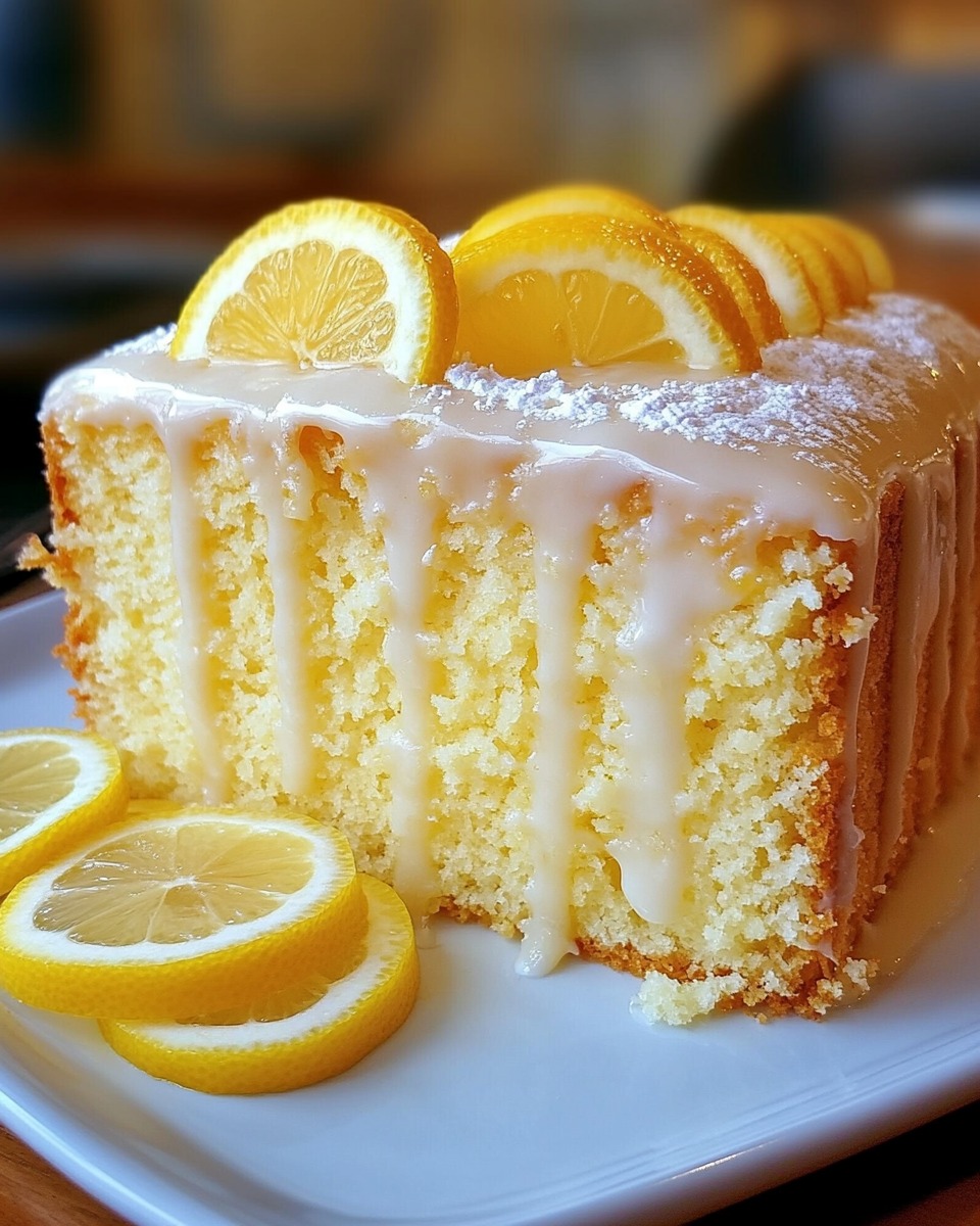 Lemon Pound Cake 