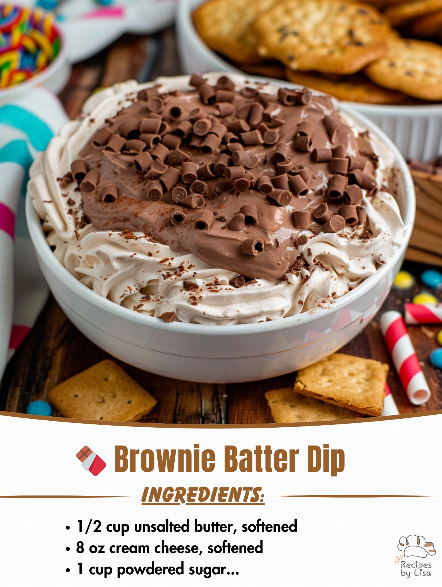 Brownie Batter Dip – A Chocolate Lover’s Dream!