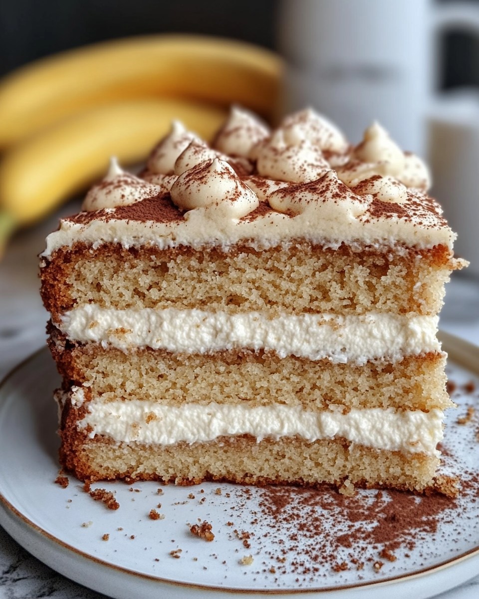 Banana Bread Cake with Cream Cheese Frosting 