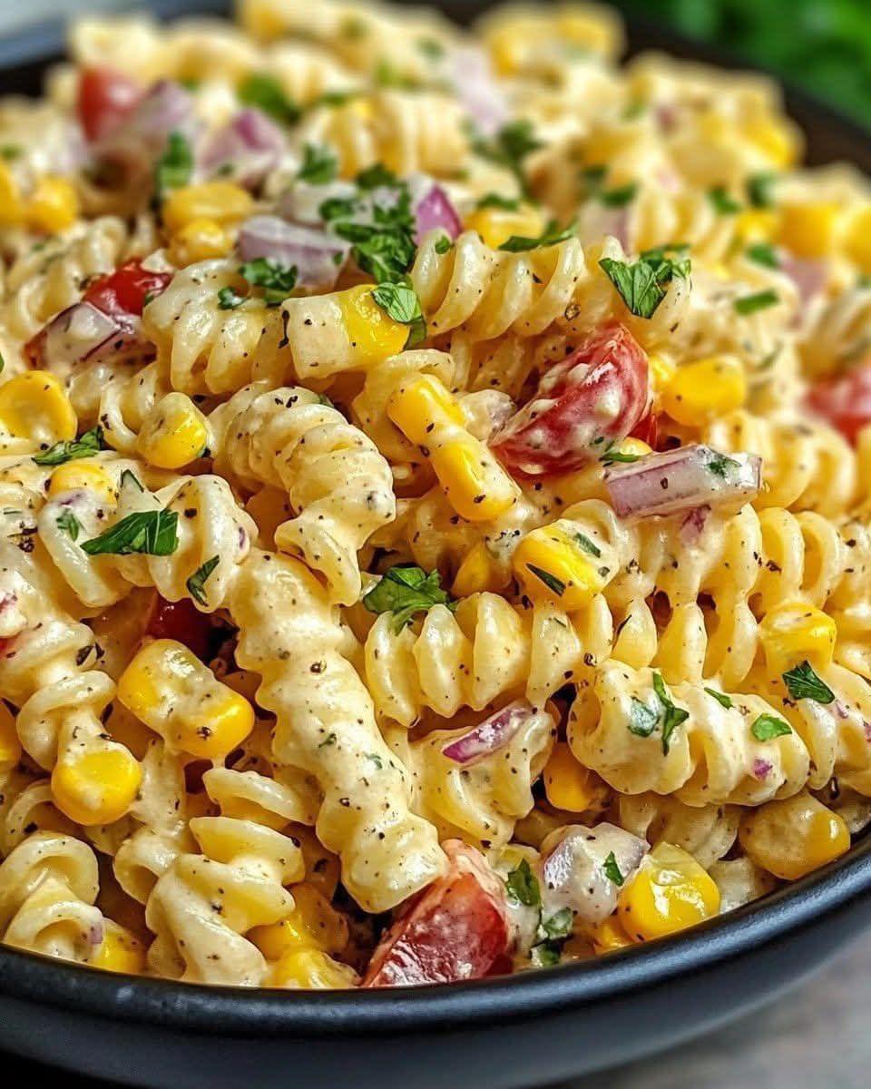 Mexican Street Corn Pasta Salad