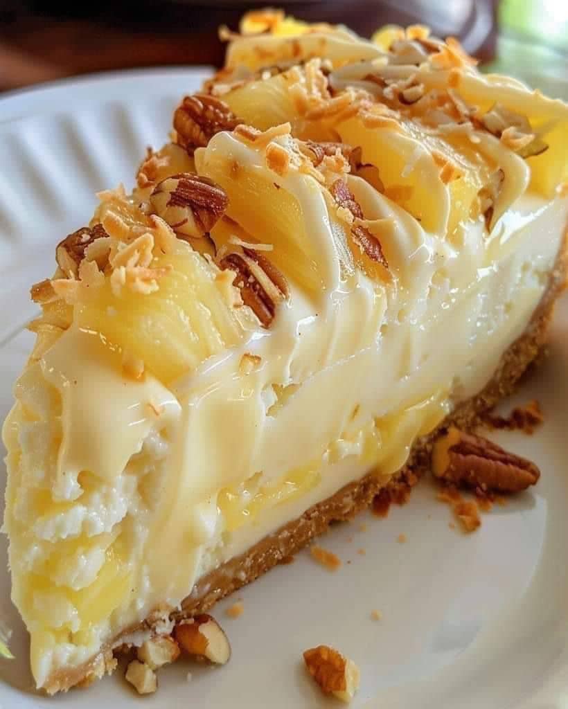 Pineapple Coconut Cream Pie