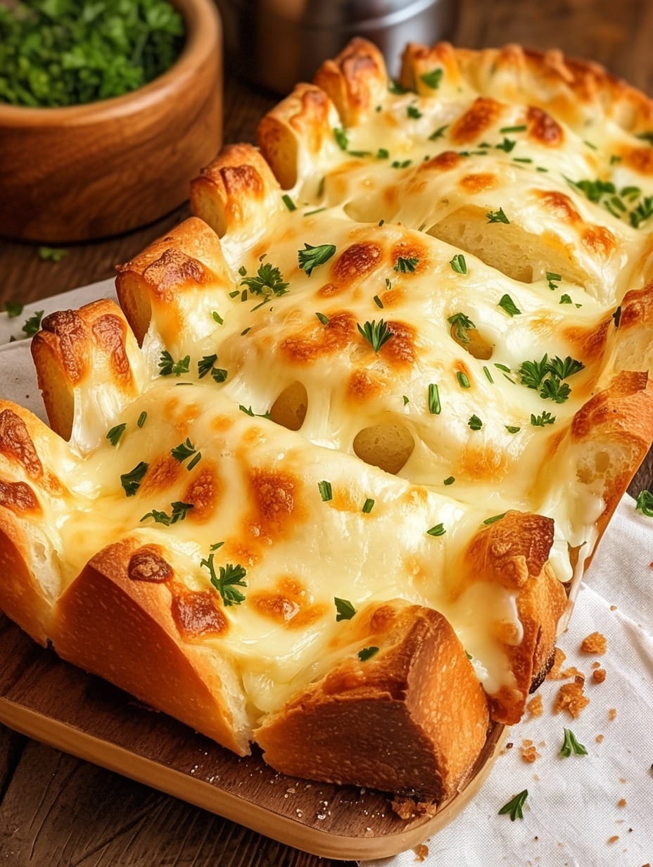 Easy Cheesy Garlic Bread