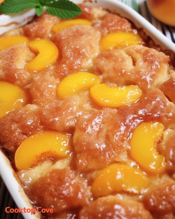 Krispy Kreme Peach Cobbler Recipe: