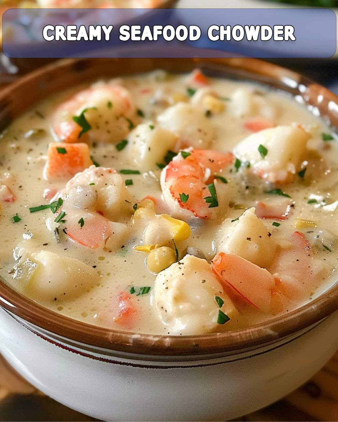 Creamy Seafood Chowder: A Comforting Ocean-Inspired Delight