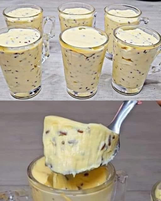 Simple creamy dessert