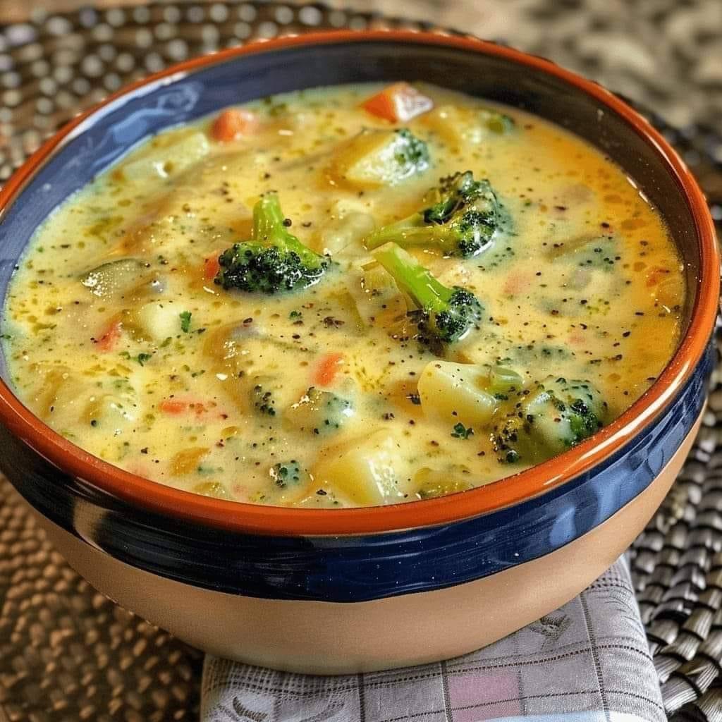 Broccoli and potato soup