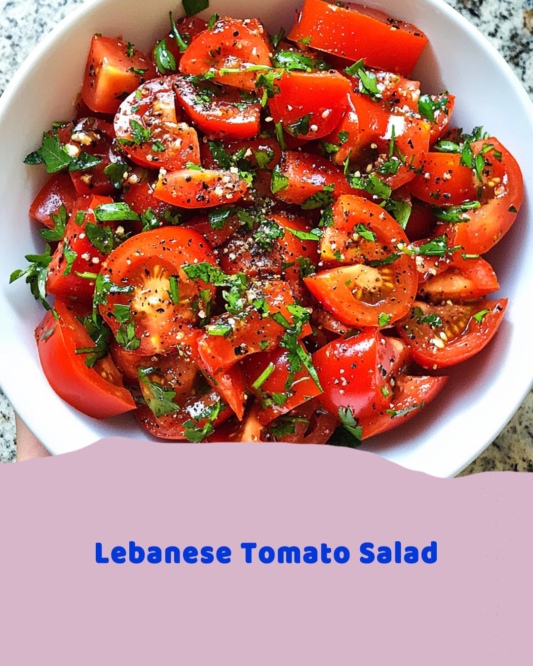 Lebanese Tomato Salad