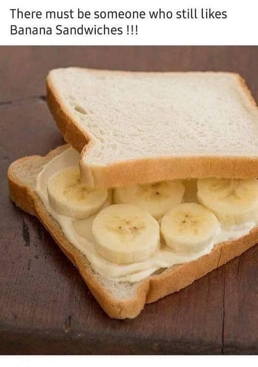 The Classic Banana Sandwich