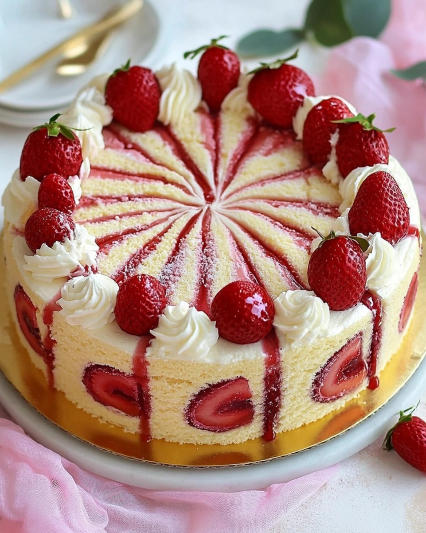 Fraisier Cake Recipe