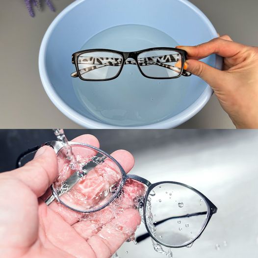 Soak Your Glasses in Water: The Surprisingly Effective Trick