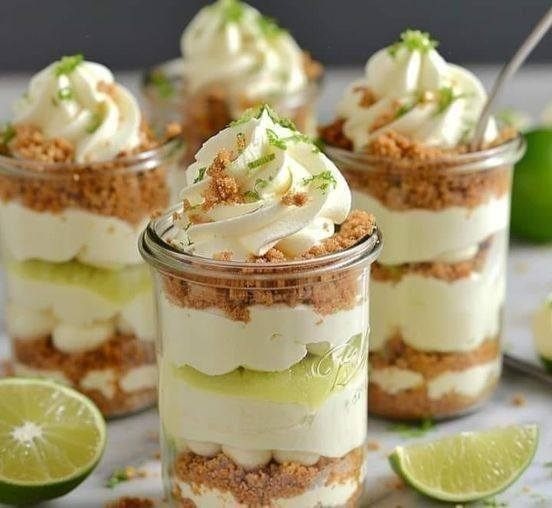 Weight Watchers Key Lime Cheesecake Parfaits