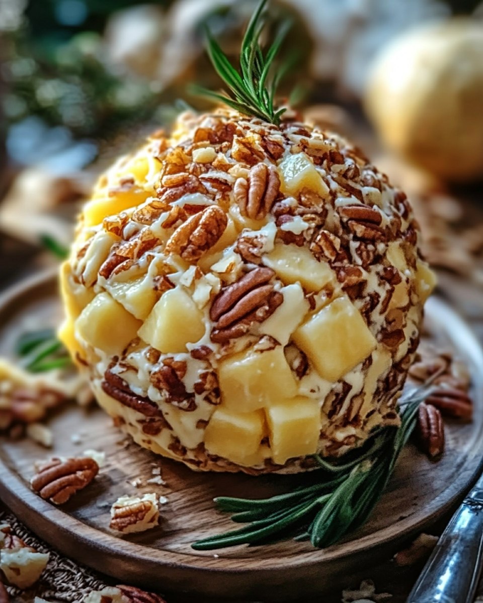 Pineapple Pecan Cheese Ball