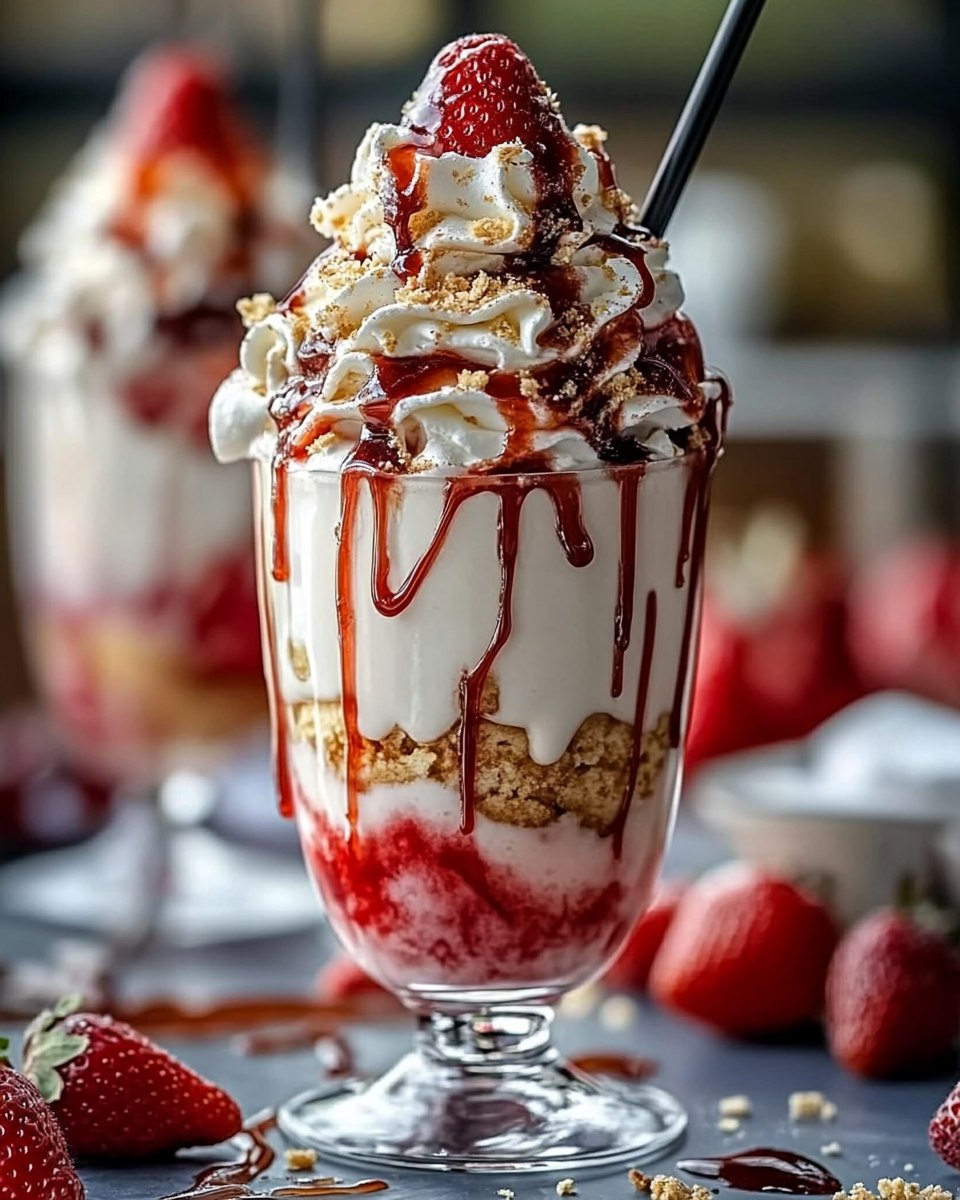 Would You Eat Strawberry Cheesecake Freakshake