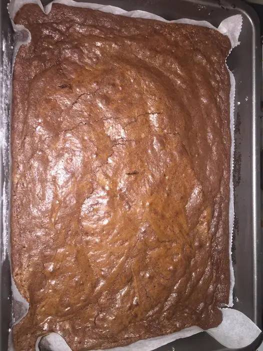 Homemade brownies