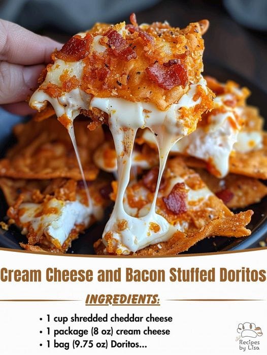 Cream Cheese and Bacon Stuffed Doritos Chicken