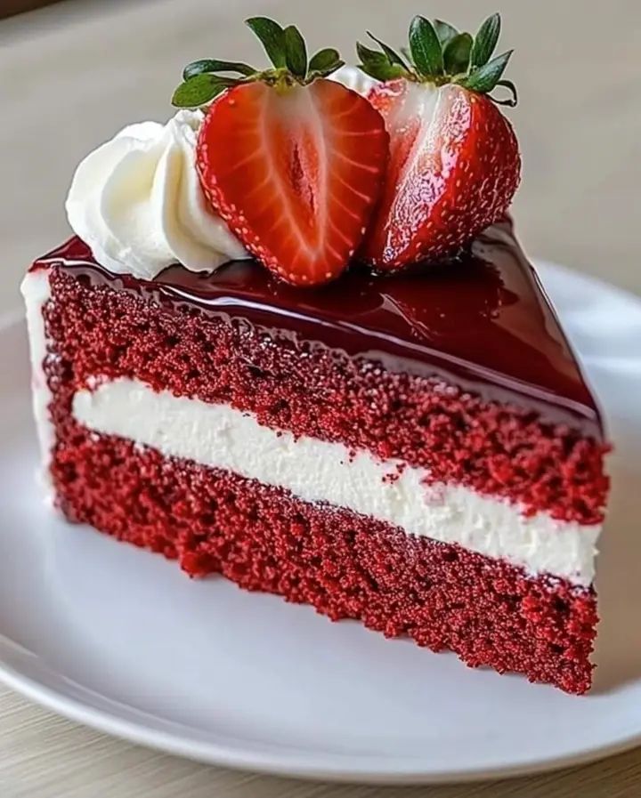 Red Velvet Strawberry Cheesecake Extravaganza! 