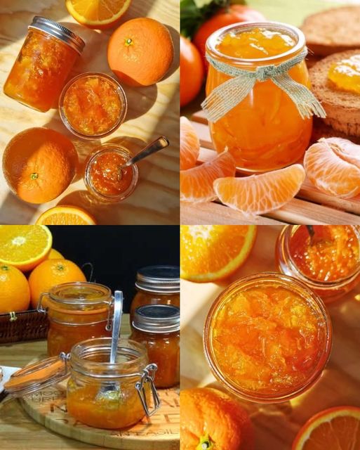 An very delicious, preservative-free orange jam recipe