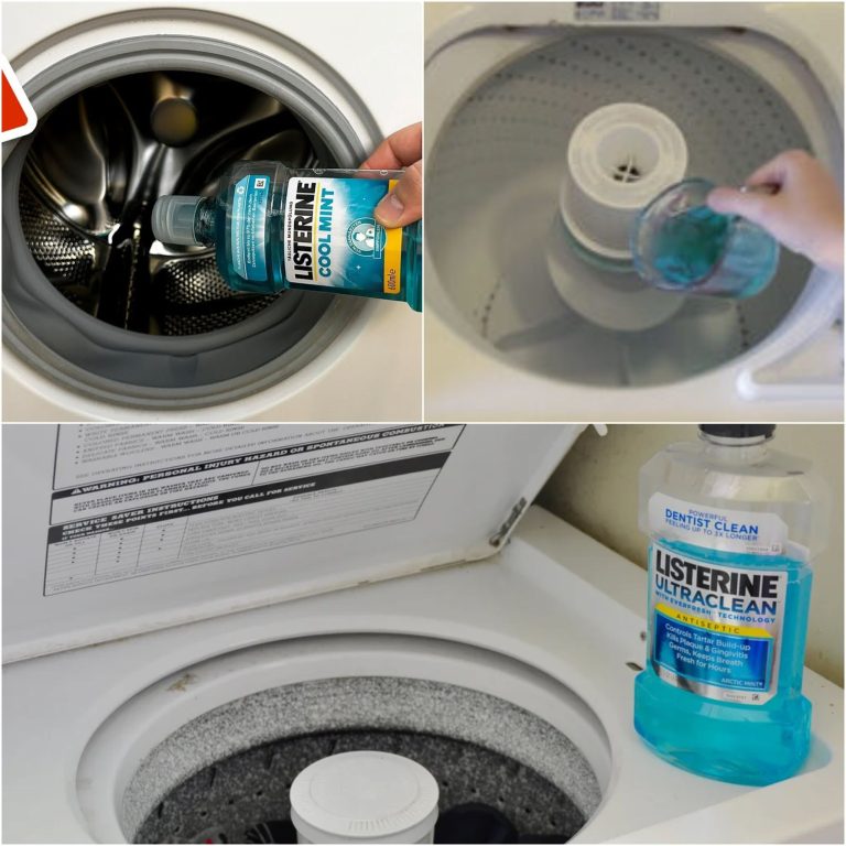 Discover the Magic: Mouthwash in Your Washing Machine!