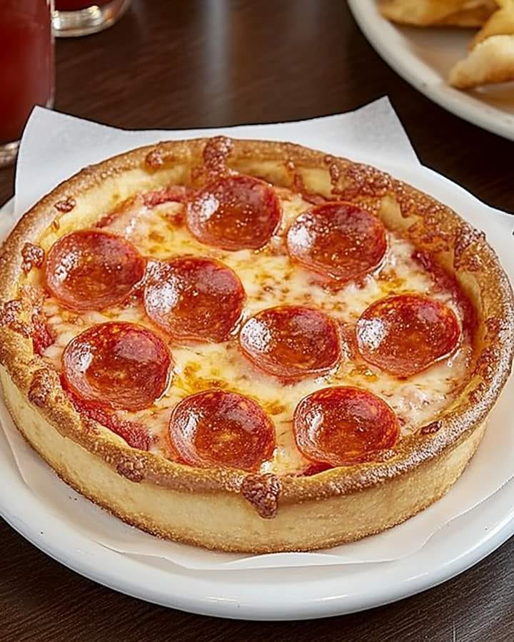 Pizzeria Uno Deep Dish Pepperoni Pizza