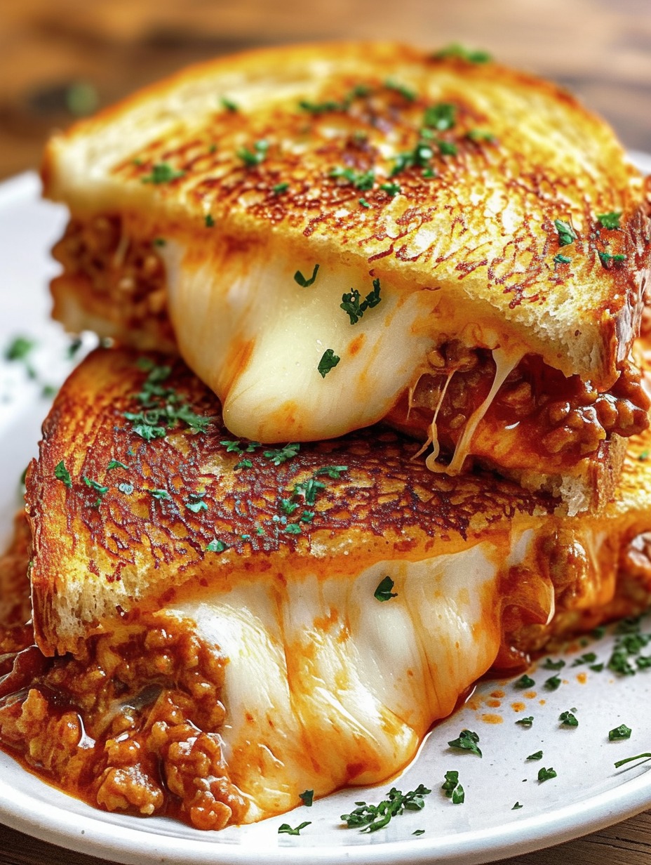 Lasagna Grilled Cheese