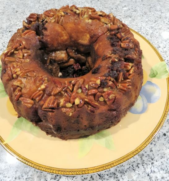 Pecan Upside-Down Bundt Cake