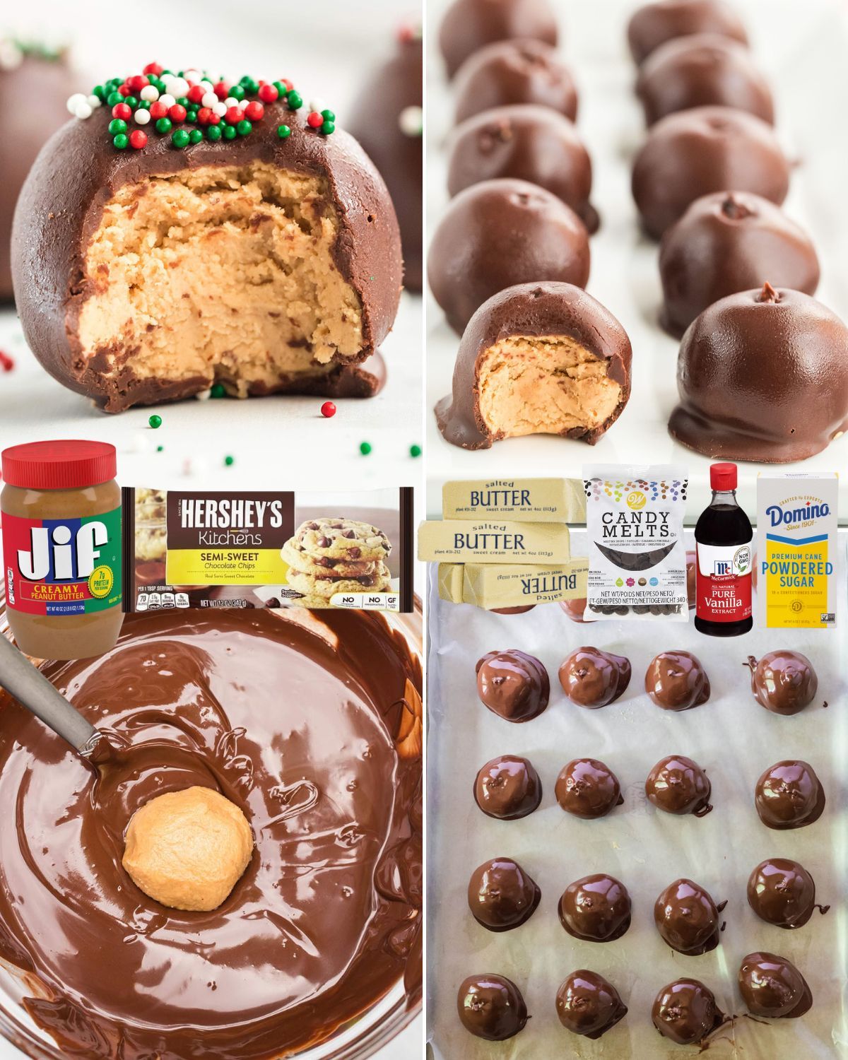 NO-BAKE PEANUT BUTTER BALLS!