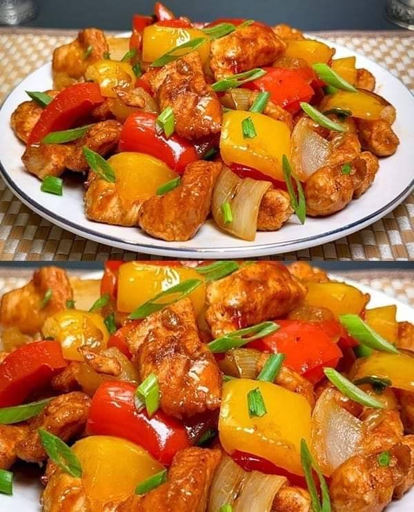 Island-Inspired Sweet and Sour Chicken with Pineapple