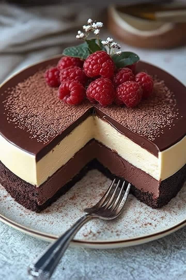  Triple Chocolate Mousse Torte A Dream for Chocolate Lovers! 