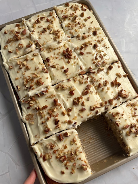 Hummingbird Sheet Cake