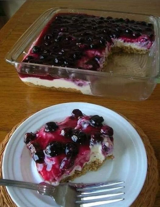 Fresh Blueberry Cheesecake