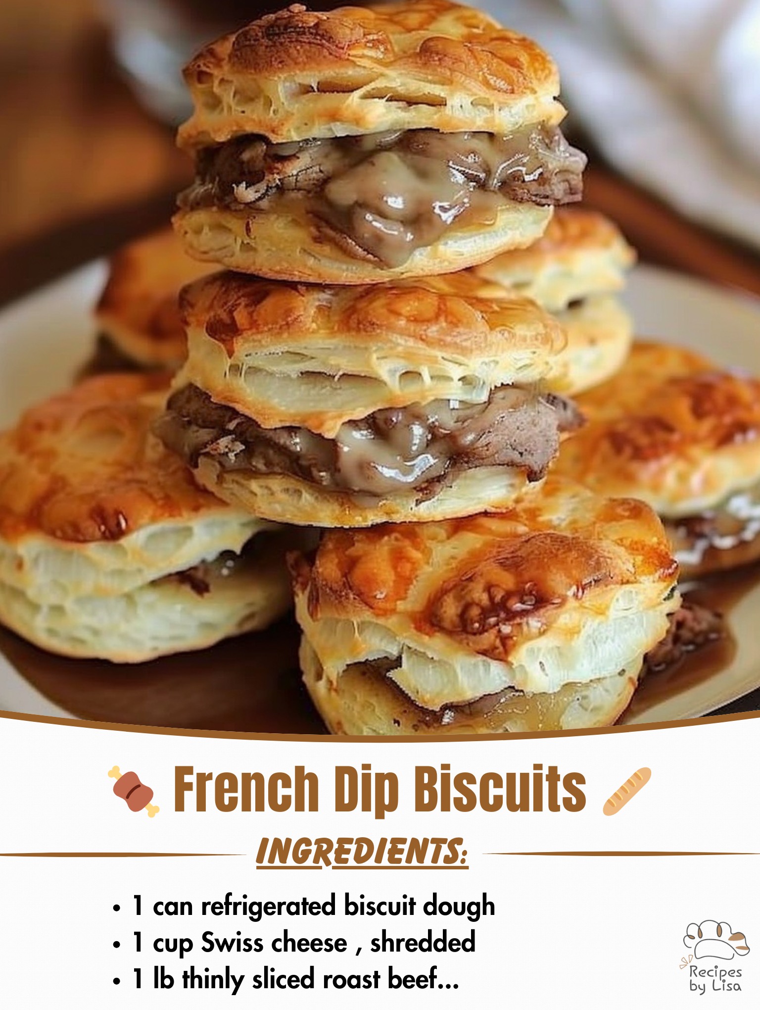  French Dip Biscuits – A Delicious Twist on the Classic! 