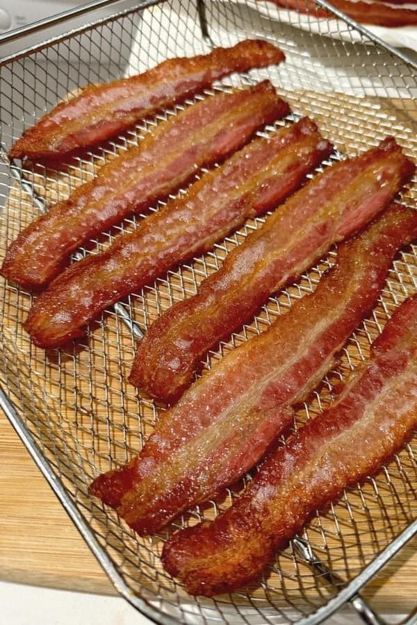 bacon in an air fryer