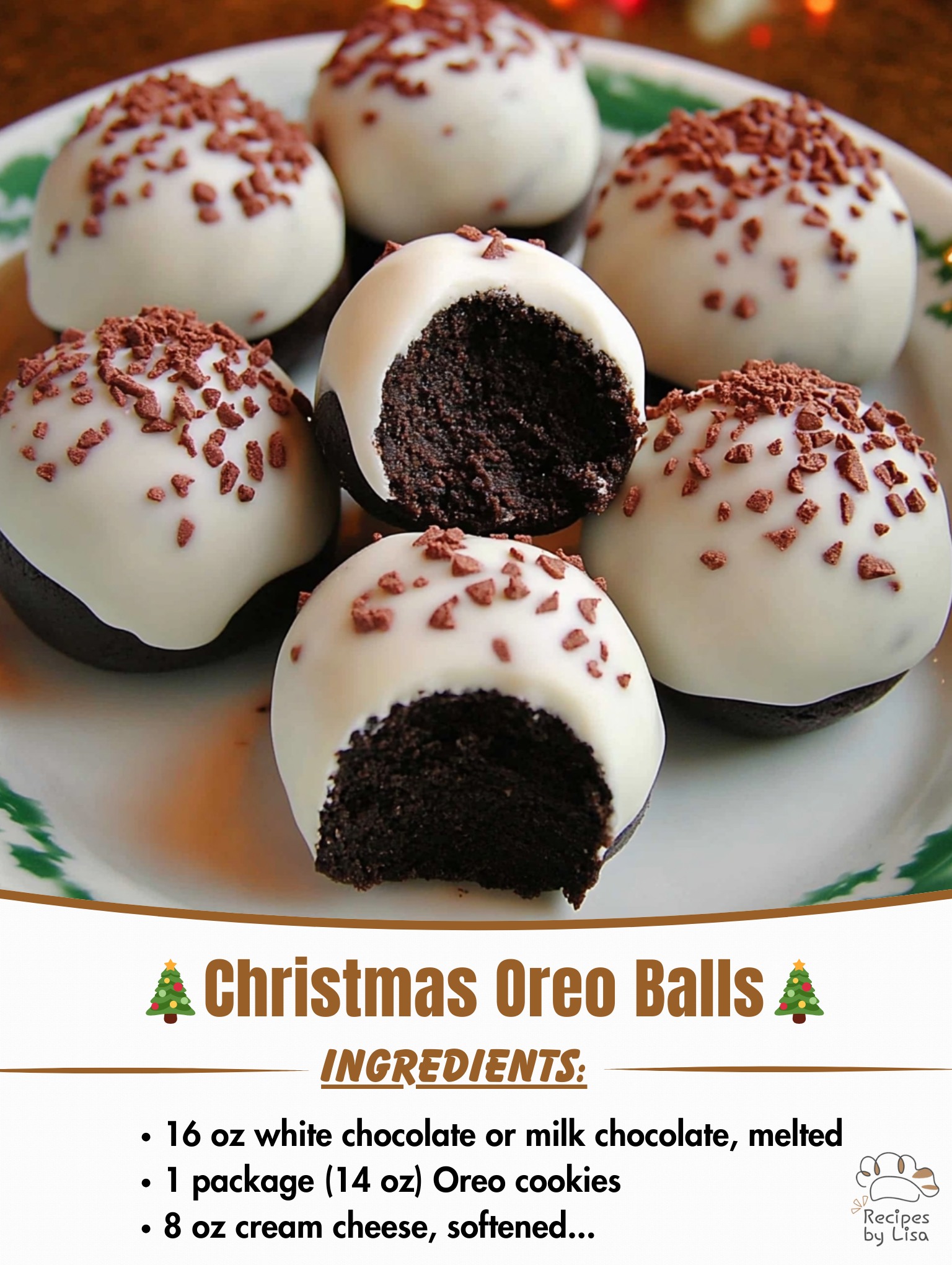  Christmas Oreo Balls – Easy, No-Bake Holiday Treats! 