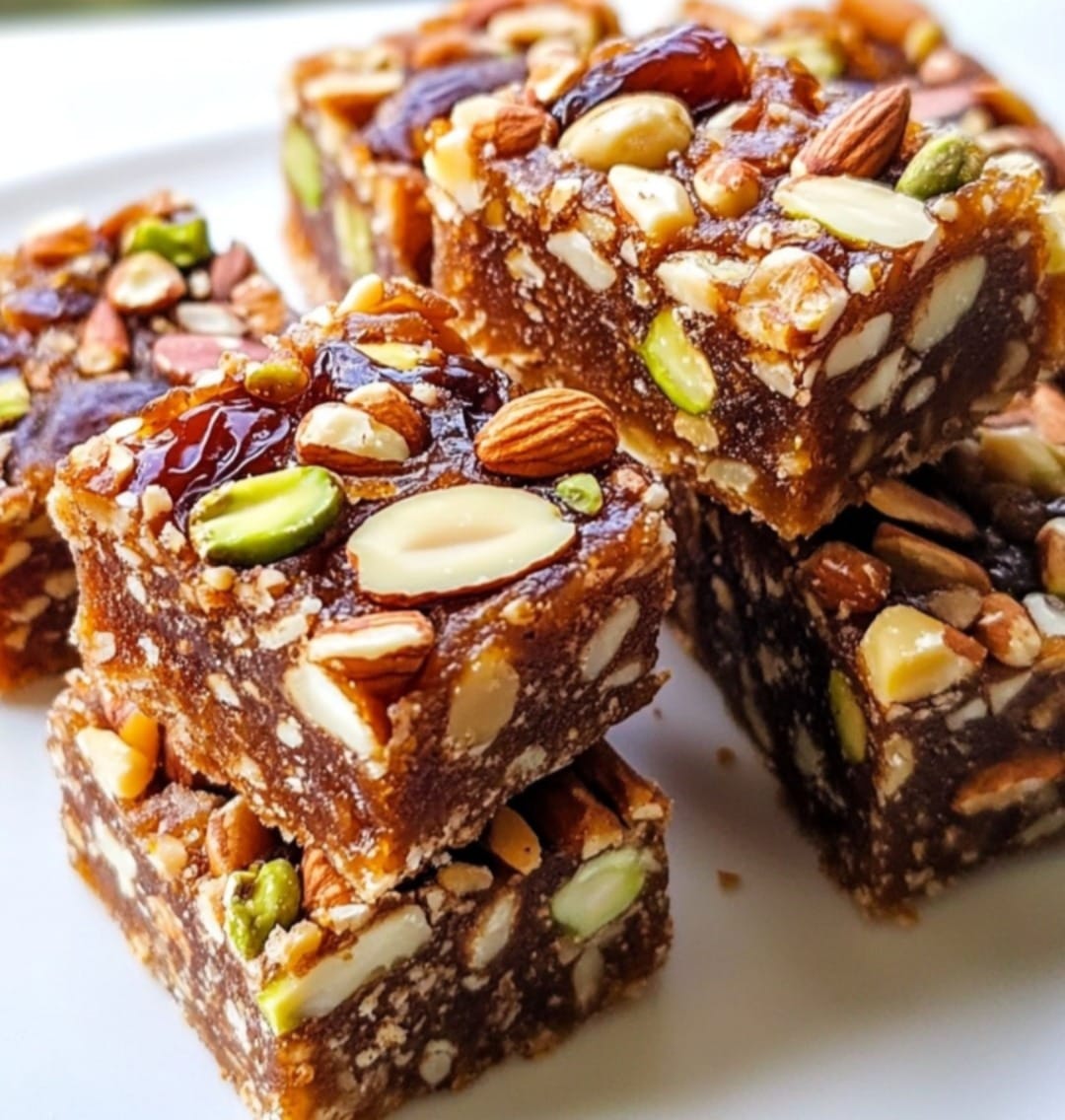 Nutty Date Energy Bars