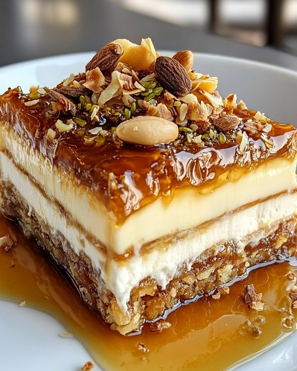 Would you Eat Honey Baklava Cheesecake 