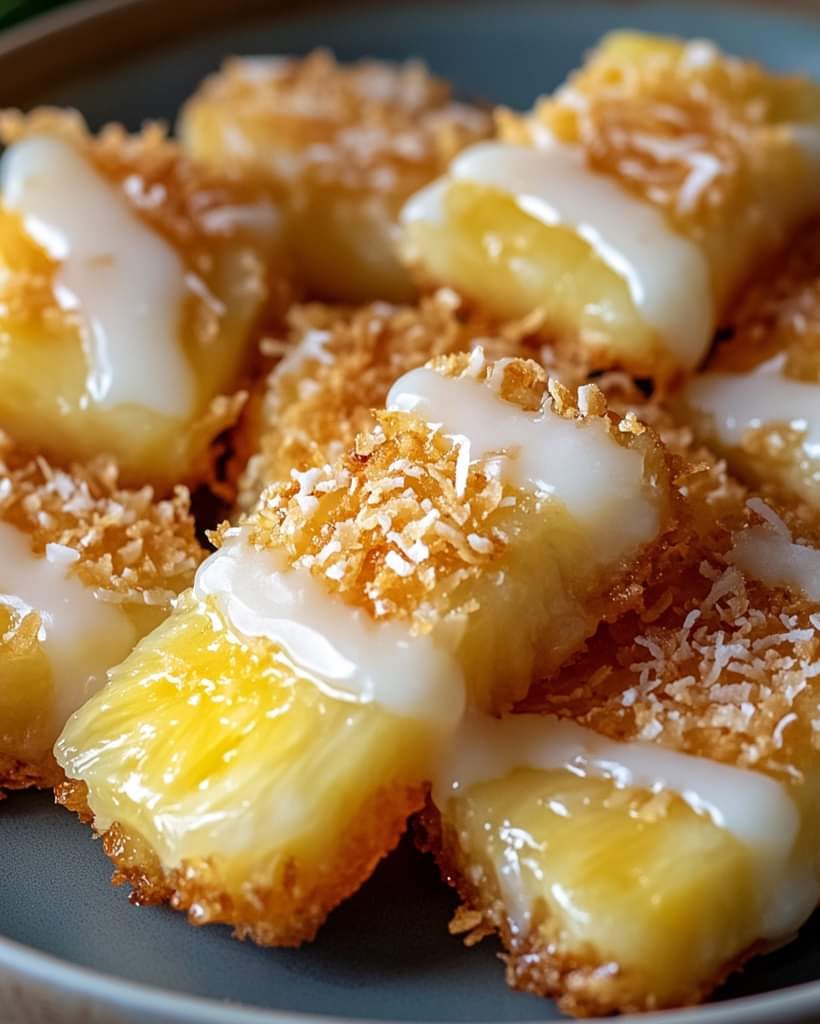 Coconut Pineapple Bites