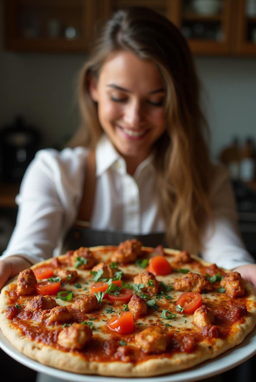  BBQ Chicken Flatbread Pizza: 30-Minute Meal